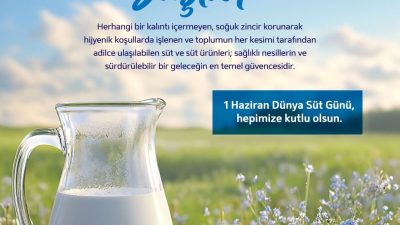 Dünya Süt Günü açıklaması